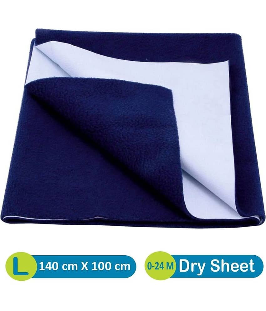 Quick Dry Blue Baby Changing Mat Rubber Sheet Waterproof Sheet