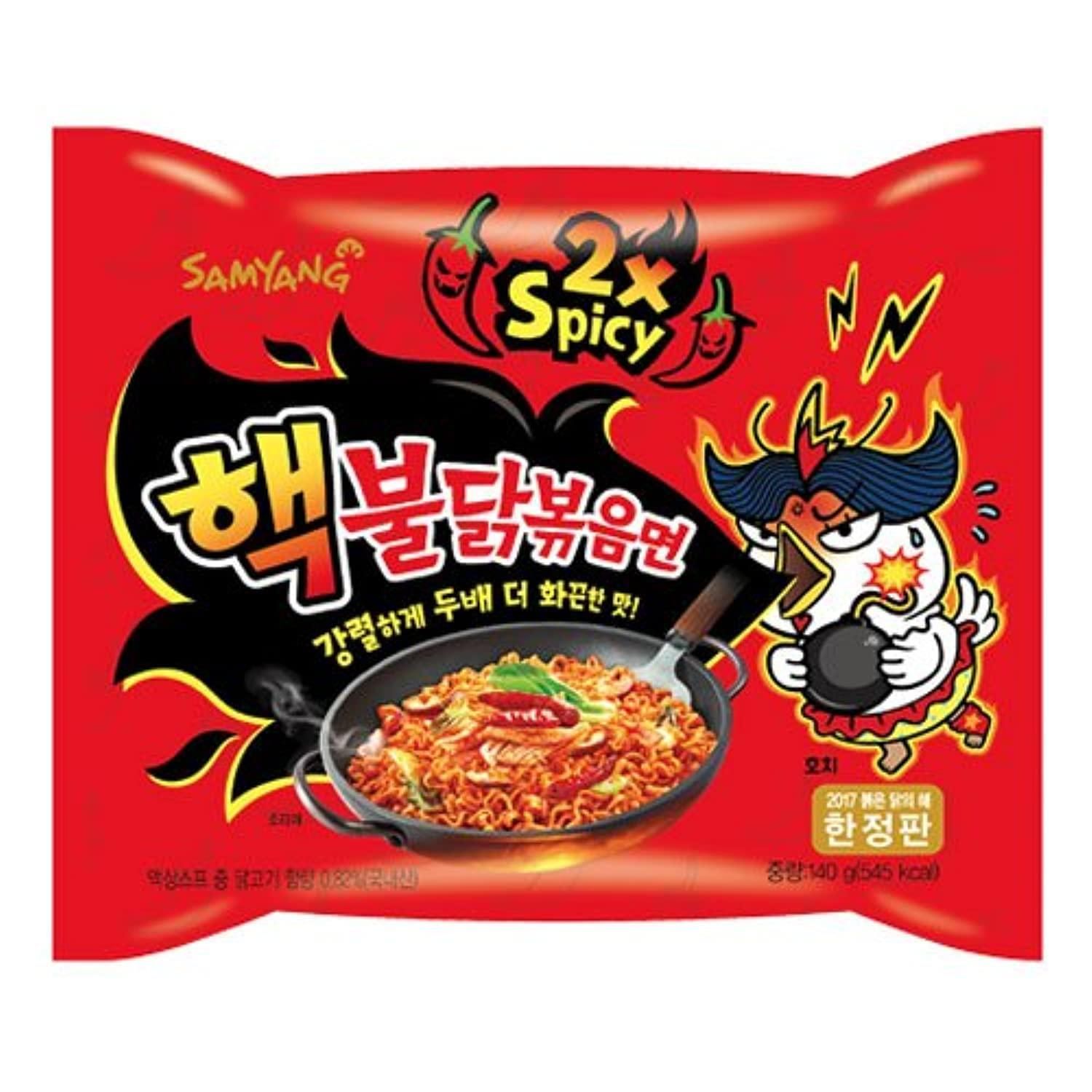 Samyang-2x spicy-Hot Chicken Ramen Flavour-Korean Instant Noodle