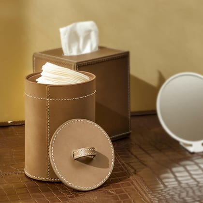 Modella Multi Storage Box With Lid Taupe-Taupe