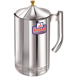 Dhara Stainless Steel Aster Water Jug 2000  Jug 2 L Water