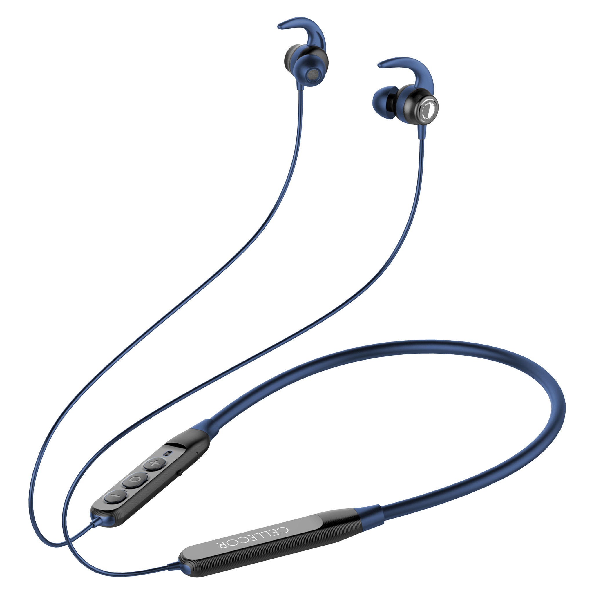 Cellecor Wireless Waterproof Neckband with 25 Hrs playtime Headphone Bluetooth - Blue