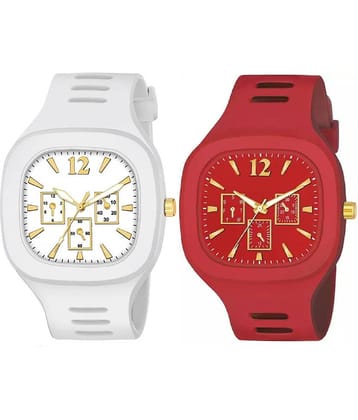 Hala - Multicolor Silicon Analog Men's Watch