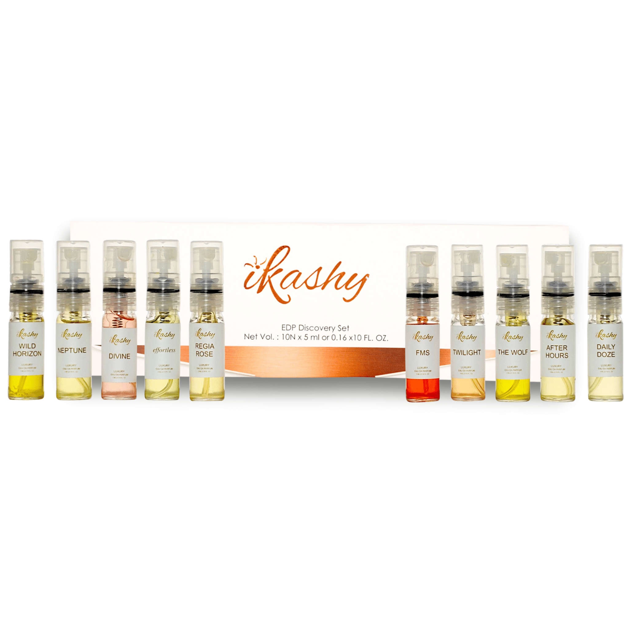 Discovery Set - Luxury trial pack to discover your signature EDP (10*5ML)