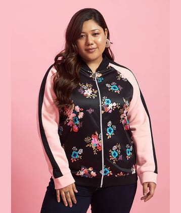 AUSTIVO Women Fleece Sweatshirt For ( Black )