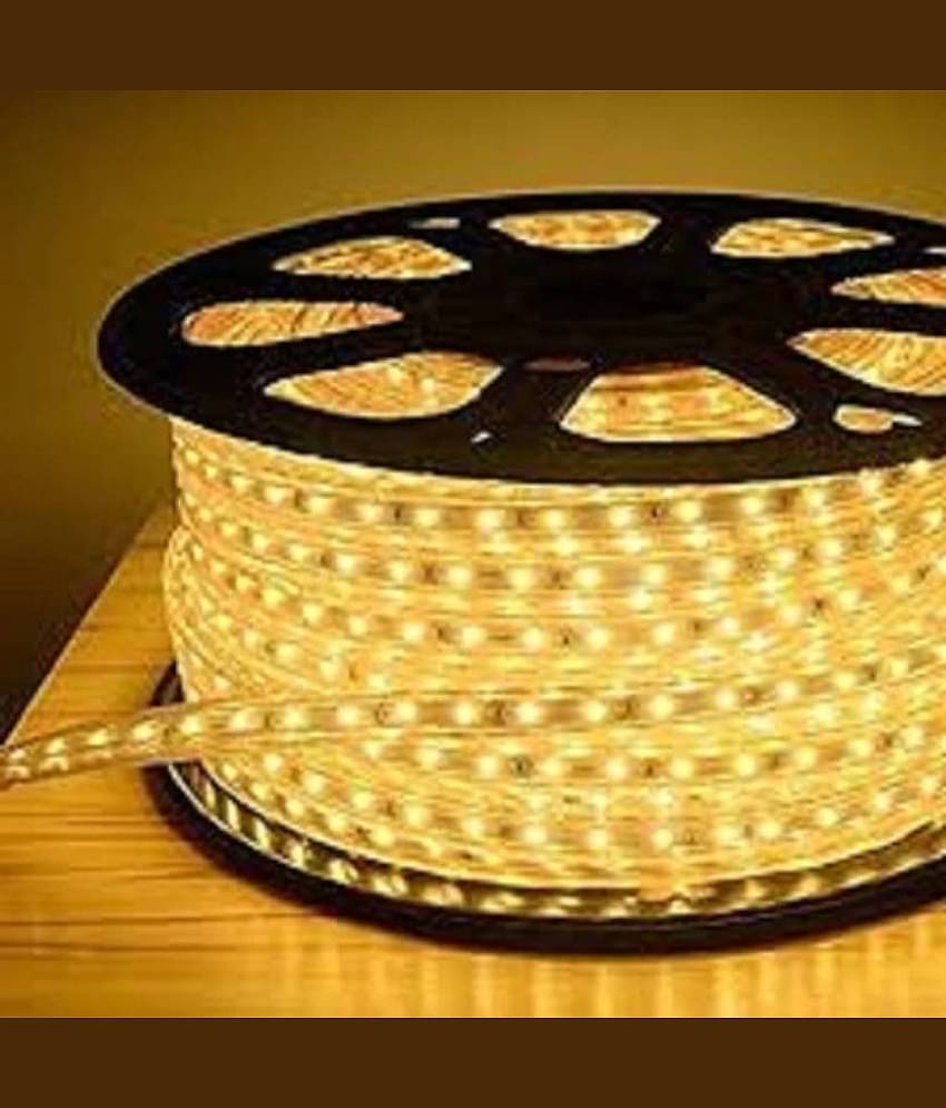 ZESTRUM Yellow 10 Mtr LED Rope Light ( Pack of 1 )