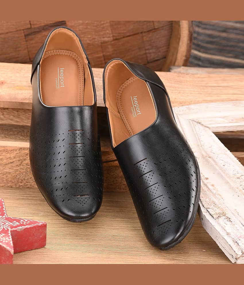 Leeport - Black Men's Jutti