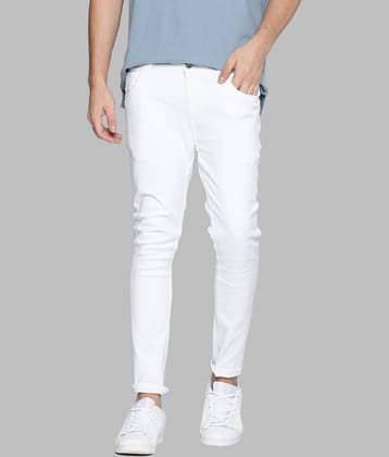 Lawson - White Denim Slim Fit Men's Jeans ( Pack of 1 )