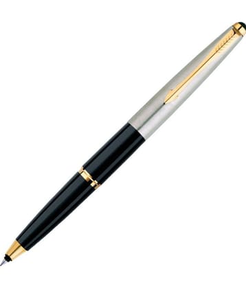 Parker Galaxy Std Gold Trim (Black Body) Roller Ball Pen (Black)