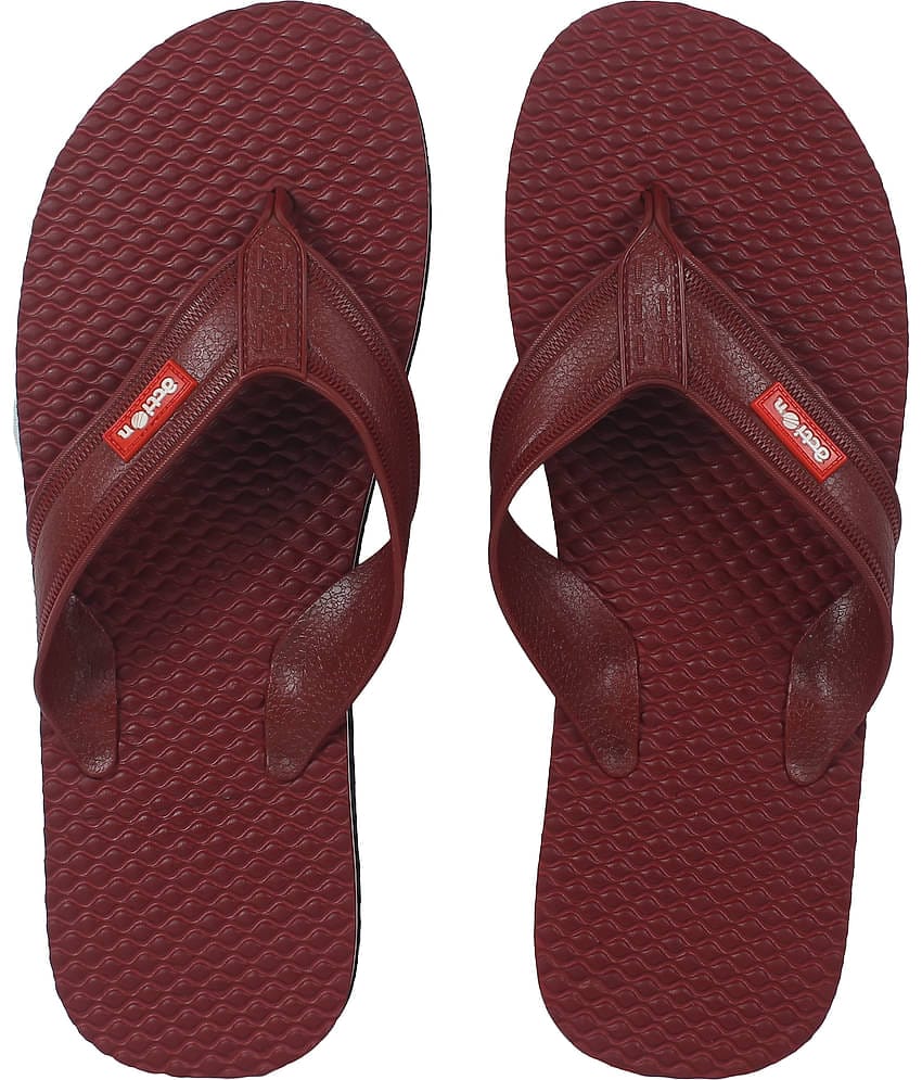 Action - Maroon Men's Daily Slipper
