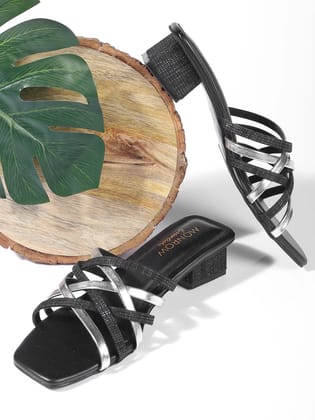 Genesis Black Block Heels-36 / Black