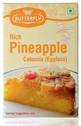 Butterfly Instant Cake Mix, 200 Grams (Pineapple)  by Butterfly Dessert Mixes and Bakery Needs.