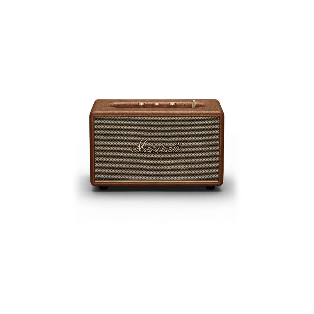 Marshall Acton III 60 W Bluetooth Powered Home Speaker, Brown Marshall Acton III 60 W Bluetooth Powered Home Speaker, Brown - Brown / 26 x 16.9 x 15 cm