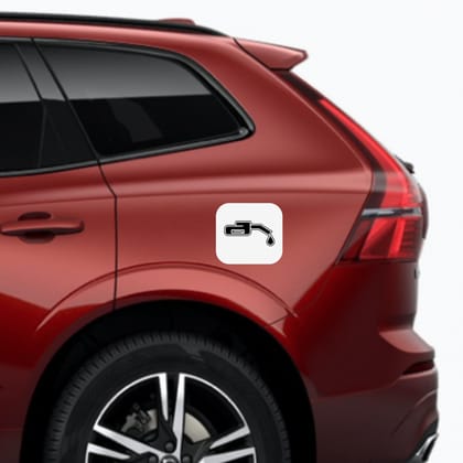 Fuel Drops - Square Car Fuel Tank Decal