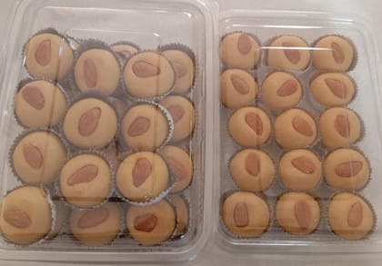 Samarth Pure Ghee Besan Ladoo (250g) | Premium Gram Flour Sweet | Traditional Indian Dessert