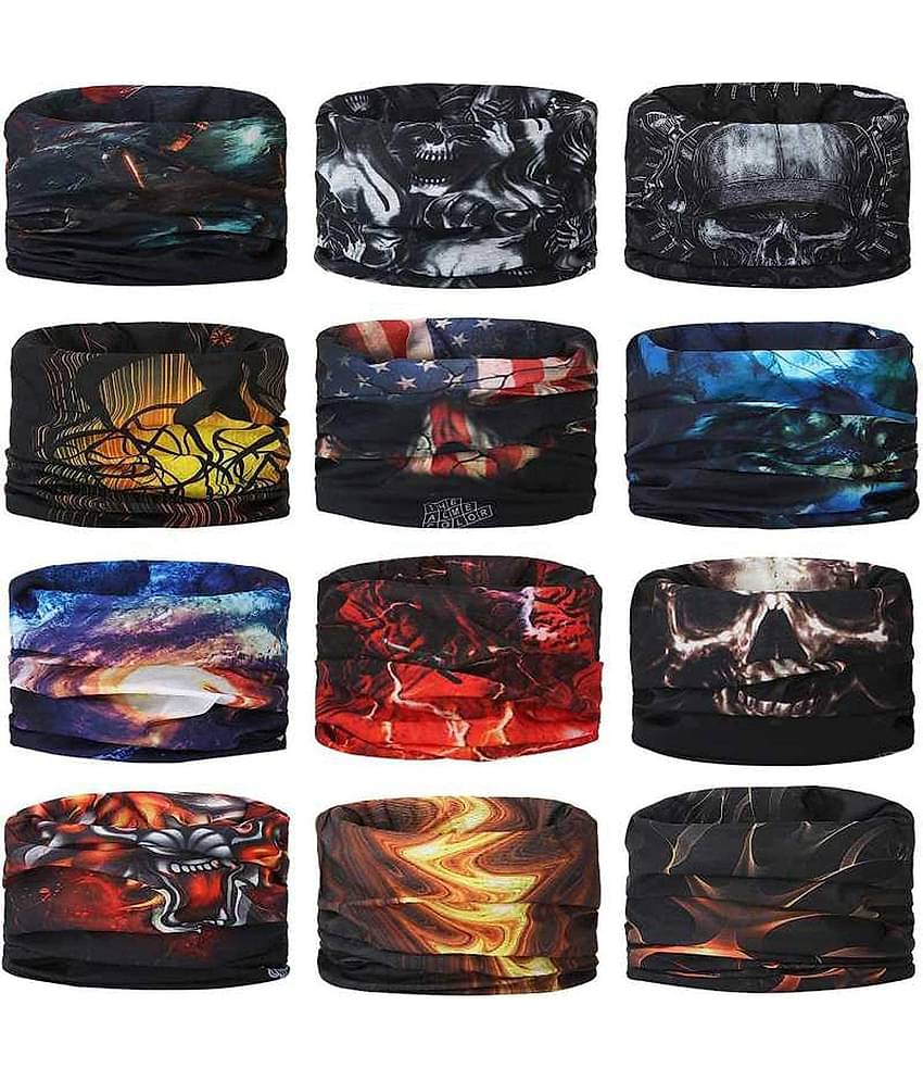 ATIPRIYA Pack of 1 Nylon Men's Headwrap ( Multicolor )