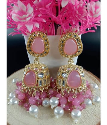 Jiyanshi fashion Multi Color Jhumki Earrings ( Pack of 1 )