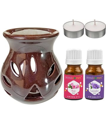 Peepalcomm Ceramic Aroma Oils & Diffusers Set - Pack of 5