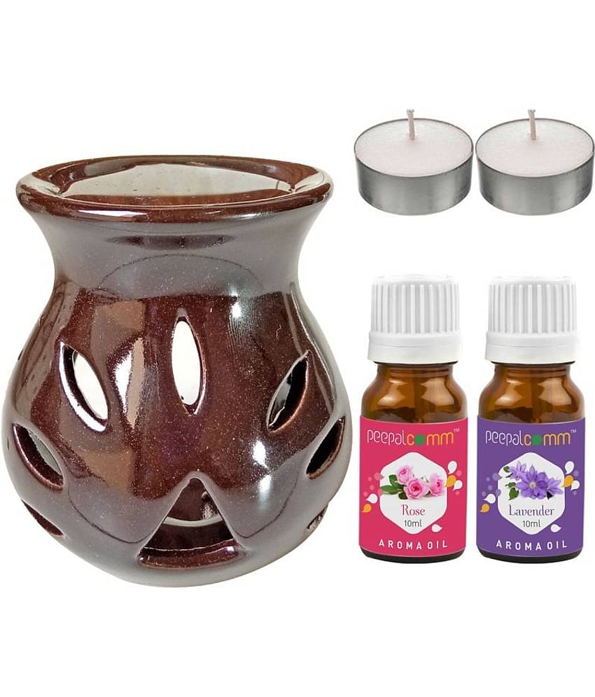 Peepalcomm Ceramic Aroma Oils & Diffusers Set - Pack of 5