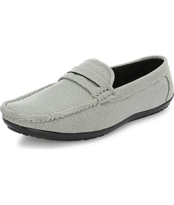 Stylelure Blue Mesh Knit Loafers - Blue Men's Slip-on Shoes
