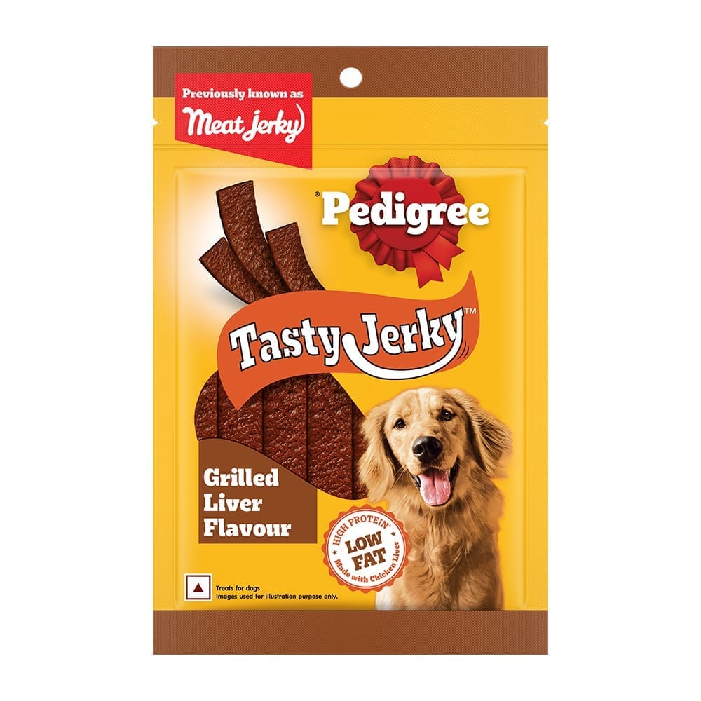 Pedigree® Tasty Jerky™ Grilled Liver Flavour Dog Treat 70g
