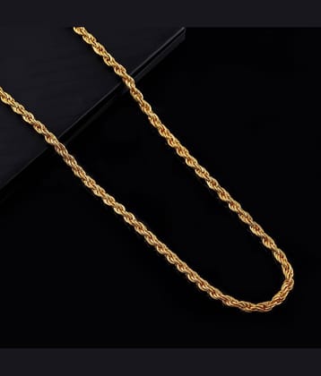 MGSV Gold Plated Brass Chain ( Pack of 1 )