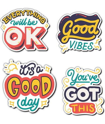 Saf Wood Fridge Magnet - Pack of 4