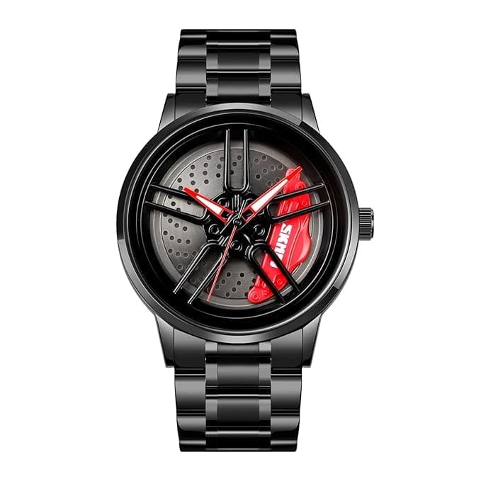 Men's Watch New Wheels Rolling Creative Fashion Che Youhui League Fans Butterfly Double Snap Gift Wristwatch - 1990