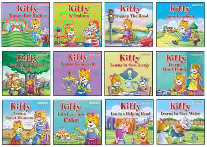 Kitty Series - 12 Book Series [Paperback] [Jan 01, 2019] LS Editorial Team