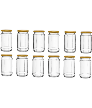 CROCO JAR - Gold Glass Spice Container ( More Than 10 )