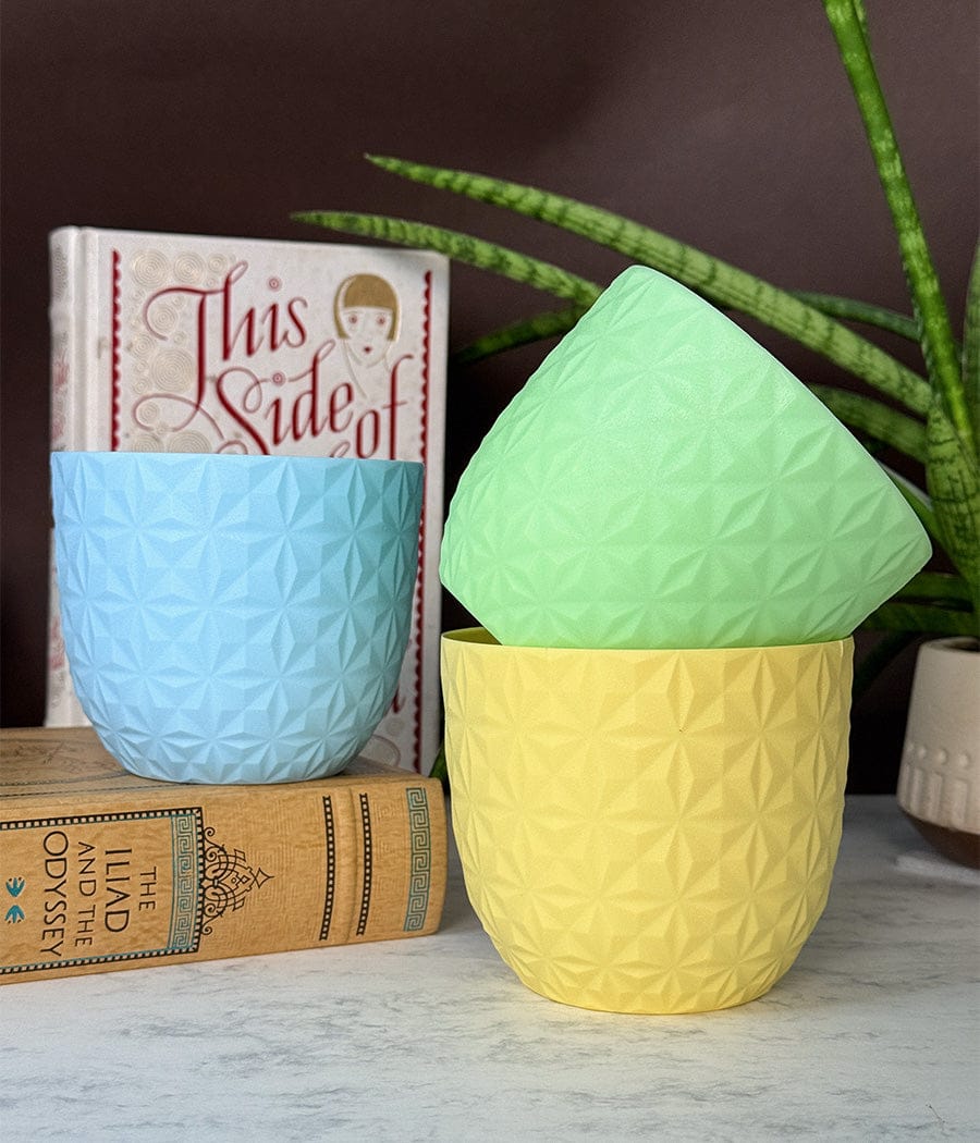 Set of 3 Diamond Planter