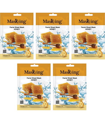 Masking - Fairness Sheet Mask for Combination Skin ( Pack of 5 )