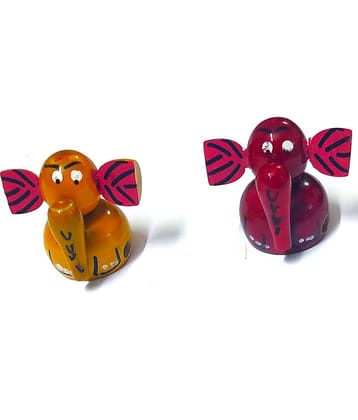 PETERS PENCE PREMIUM WOODEN SHARPNER WOODEN ELEPHANT SHAPED SHARPNER ( 2 PCS )