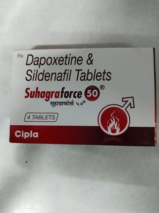 Cipla Suhagraforce 50 4tablets 