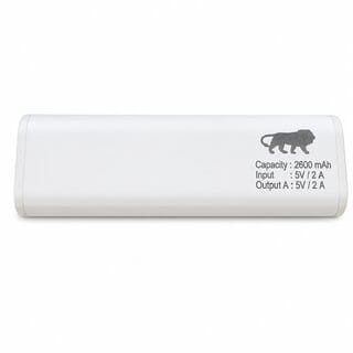 Unv 2600 Mah Power Bank (15 W, Fast Charging)  (White, Lithium-Ion)B