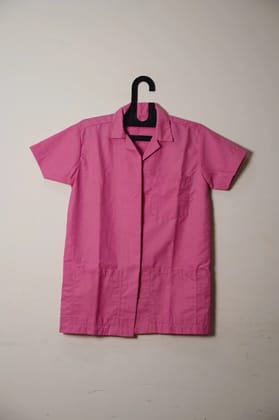 Tisser half-sleeve unisex medical lab coat