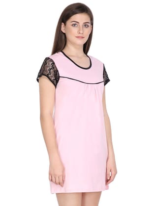 Klamotten Women's Cotton Sleepshirt S06Rb