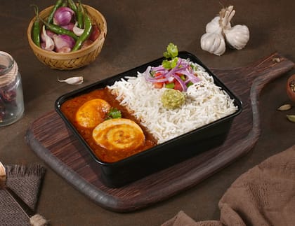 Homestyle Egg Curry Rice Bowl
