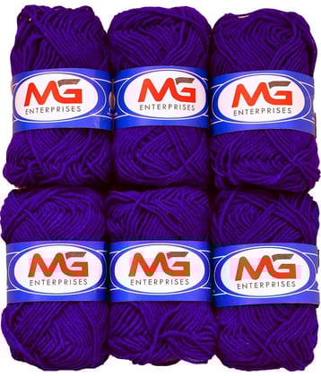 100% Acrylic Wool  Falsa 6 Pc M.G - Art-DDC