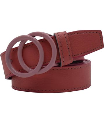 Loopa Pink PU Casual Belt
