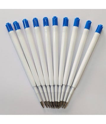 KK CROSI POLY JOTTER REFILL Blue Nib 0.6 mm Refill  (Pack of 10, Blue Ink)