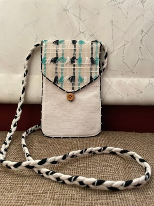 KRI India Distressed Kri Flap Phone Sling | 7.5x5 inches | Wash & Care | 100% Cotton | Handcrafted in India. 100% organic & natural. KRI India Distressed Kri Flap Phone Sling | 7.5x5 inches | Wash & Care | 100% Cotton | Handcrafted in India. 100% organic & natural.