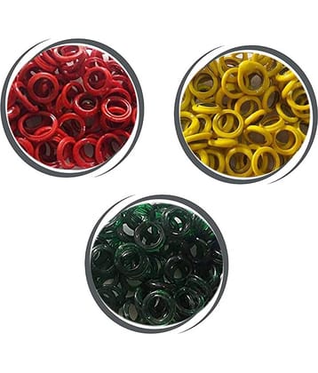 Small Bangles for Lakshmi Pooja 108- Maa Kali 108-108 Bangles - Saraswati Pooja-3 Colours(Green,Yellow and Red)