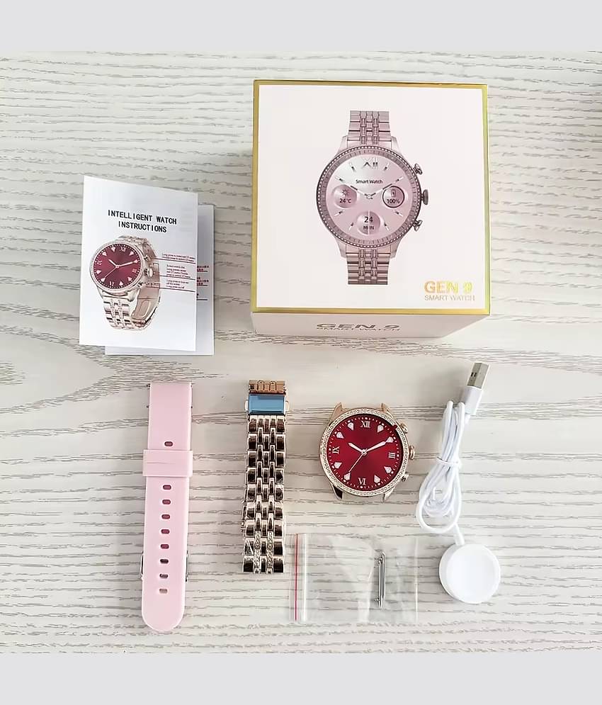 VENKAT ZONE AMOLED BT Calling Upto 1-2 days Smart Watch Gold