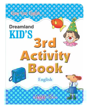 3rd Activity Book English [Paperback] Dreamland Publications