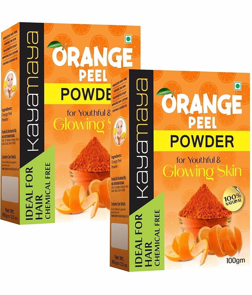 Orange Peel Powder for Glowing Skin