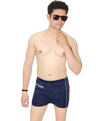 Goodluck Navy Nylon Swimsuit Single