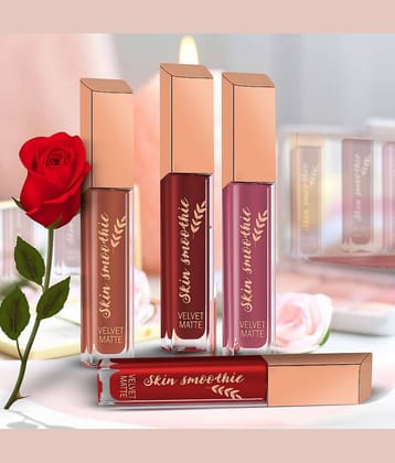 SKIN SMOOTHIE Red Matte Lipstick 12Ml