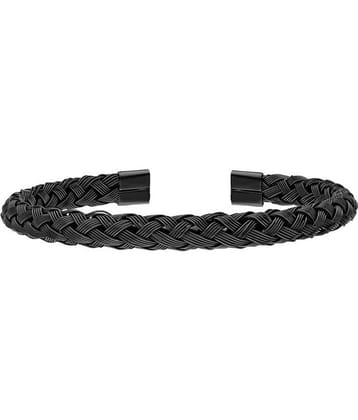 FASHION FRILL Black Bracelet ( Pack of 1 )
