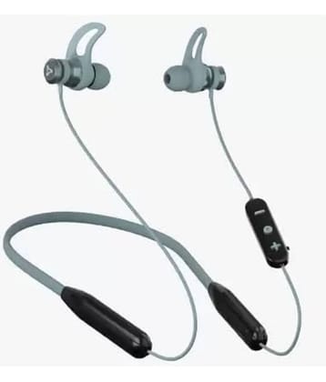 Syska SYSKA NB072 Type C Bluetooth Neckband In Ear 40 Hours Playback Powerfull bass IPX4(Splash & Sweat Proof) Gray