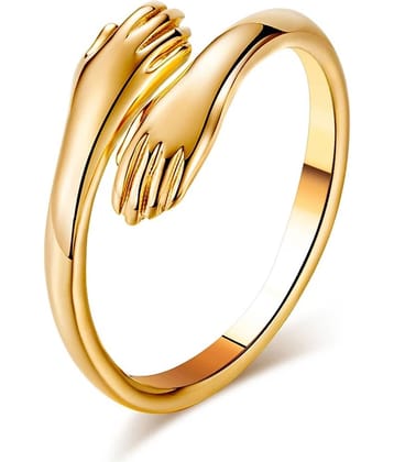 FASHION FRILL - Golden Rings ( Pack of 1 )